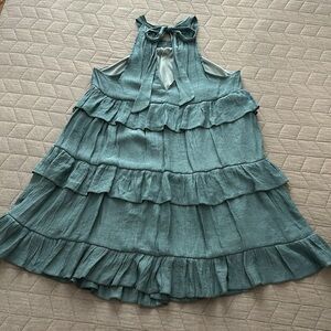 Tier Sleeveless Dress with Pockets